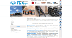 Desktop Screenshot of distribucionespako.com